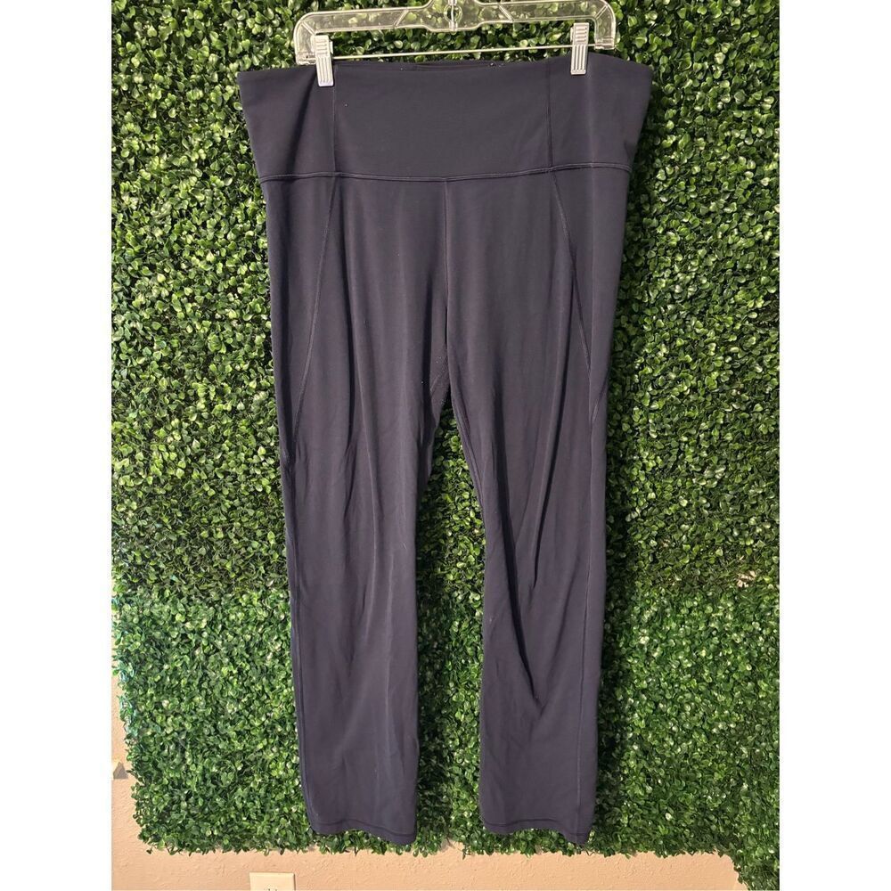 Athleta Straight Leg Powervita Pants Sz 2XL Blue